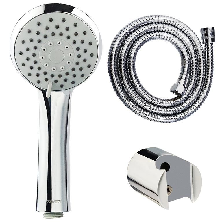 Hand Shower Ceraa with 1.5m C.P Shower Tube and Brass Hook