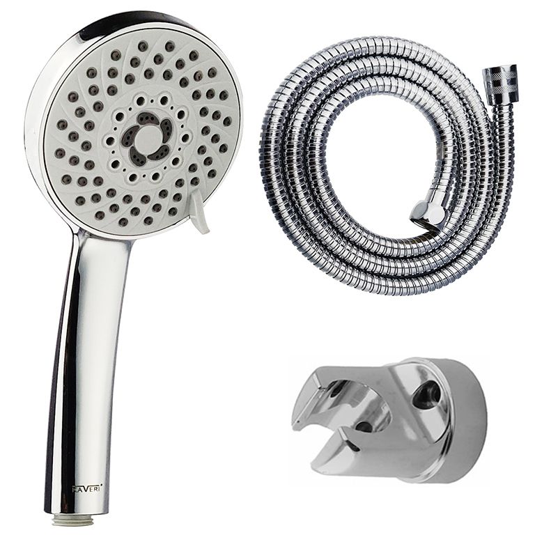 Hand Shower Coral with 1.5m C.P Shower Tube and ABS Plastic Hook