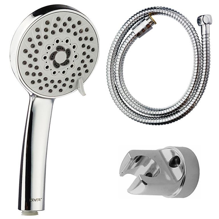 Hand Shower Coral with 1m C.P Shower Tube and ABS Hook