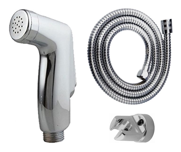 Euroline Health Faucet Set Hansa with 1.5m Shower Tube and ABS Hook